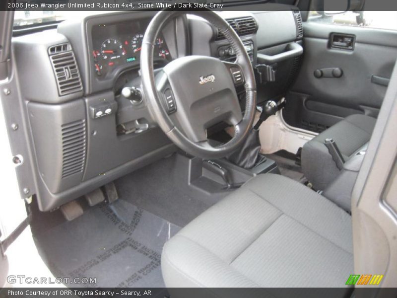 Stone White / Dark Slate Gray 2006 Jeep Wrangler Unlimited Rubicon 4x4