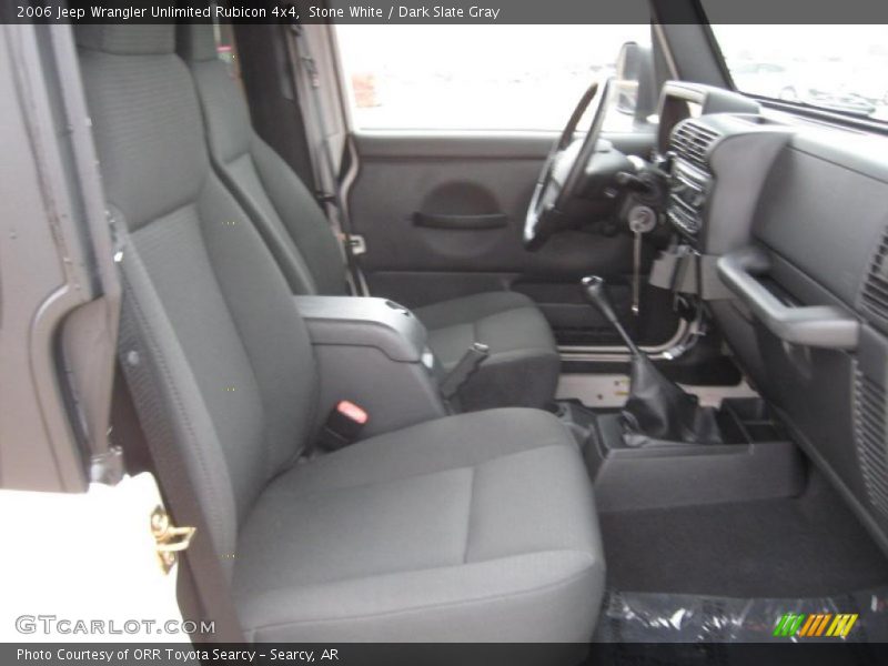 Stone White / Dark Slate Gray 2006 Jeep Wrangler Unlimited Rubicon 4x4