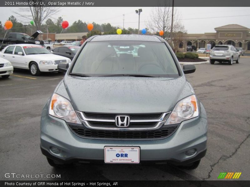Opal Sage Metallic / Ivory 2011 Honda CR-V LX