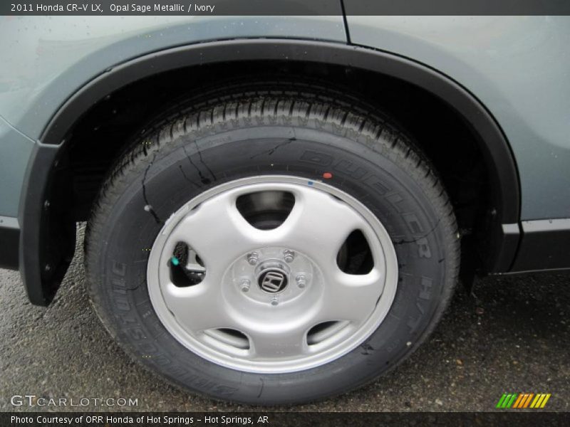 Opal Sage Metallic / Ivory 2011 Honda CR-V LX