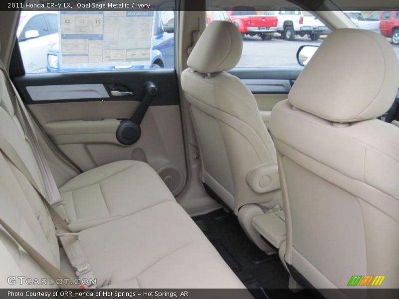 Opal Sage Metallic / Ivory 2011 Honda CR-V LX
