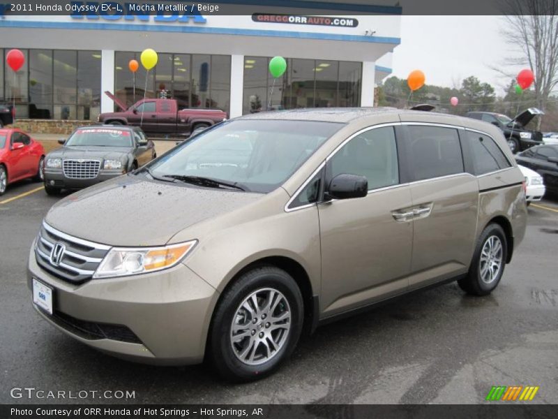 Mocha Metallic / Beige 2011 Honda Odyssey EX-L