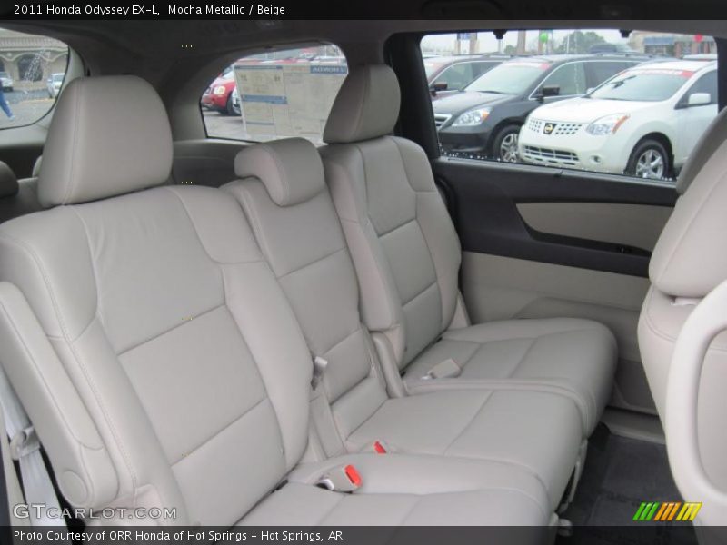  2011 Odyssey EX-L Beige Interior