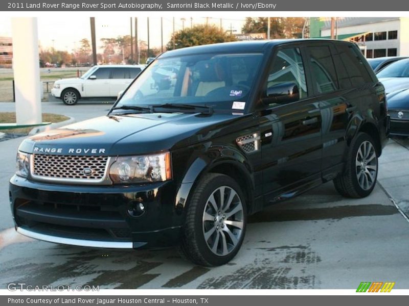 Front 3/4 View of 2011 Range Rover Sport Autobiography