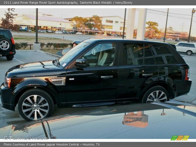 Santorini Black Metallic / Ivory/Ebony 2011 Land Rover Range Rover Sport Autobiography