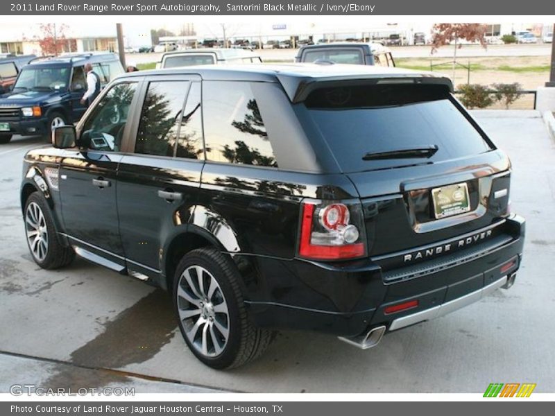  2011 Range Rover Sport Autobiography Santorini Black Metallic