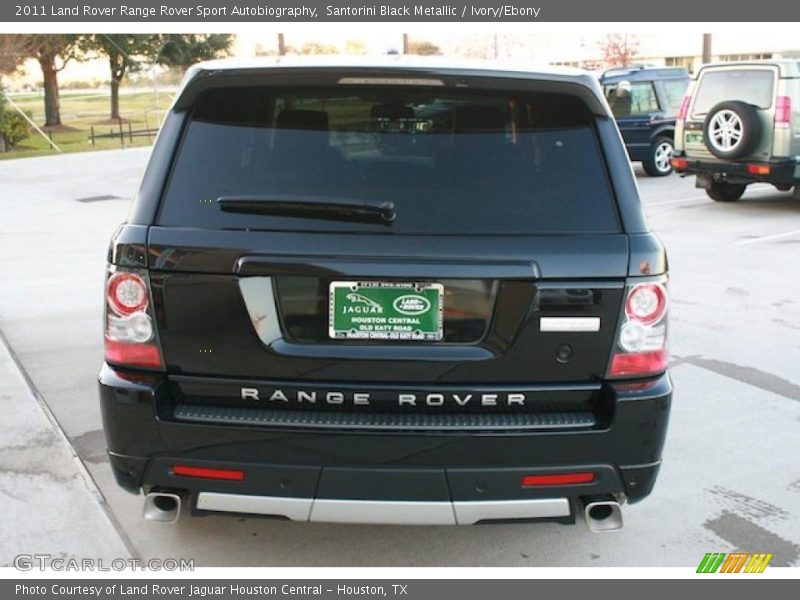 Santorini Black Metallic / Ivory/Ebony 2011 Land Rover Range Rover Sport Autobiography
