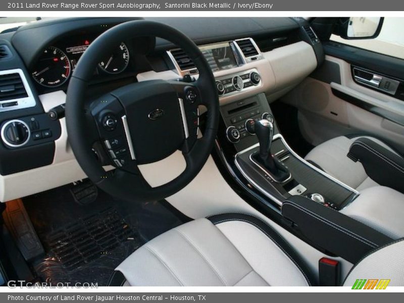 Ivory/Ebony Interior - 2011 Range Rover Sport Autobiography 