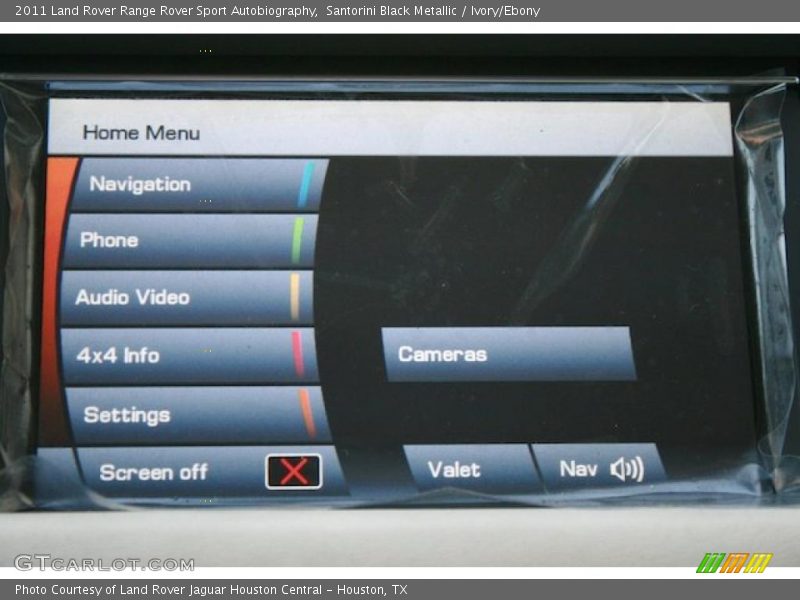 Santorini Black Metallic / Ivory/Ebony 2011 Land Rover Range Rover Sport Autobiography