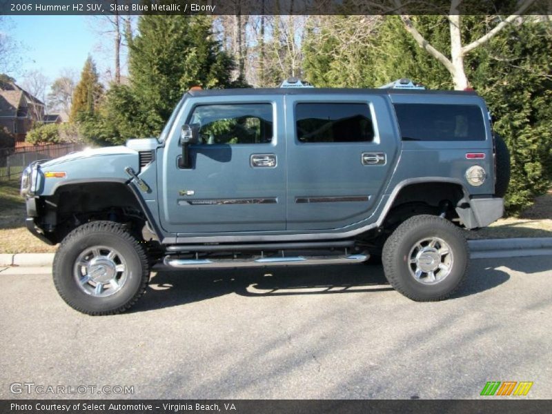 Slate Blue Metallic / Ebony 2006 Hummer H2 SUV
