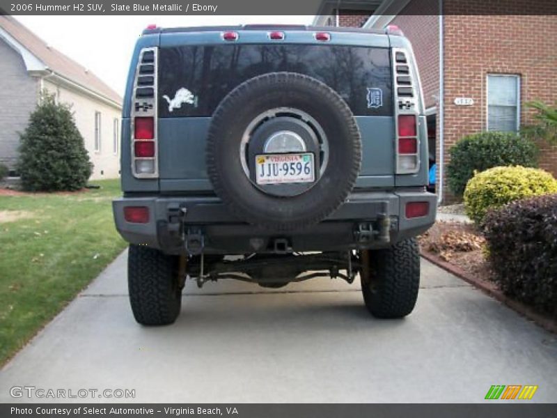 Slate Blue Metallic / Ebony 2006 Hummer H2 SUV