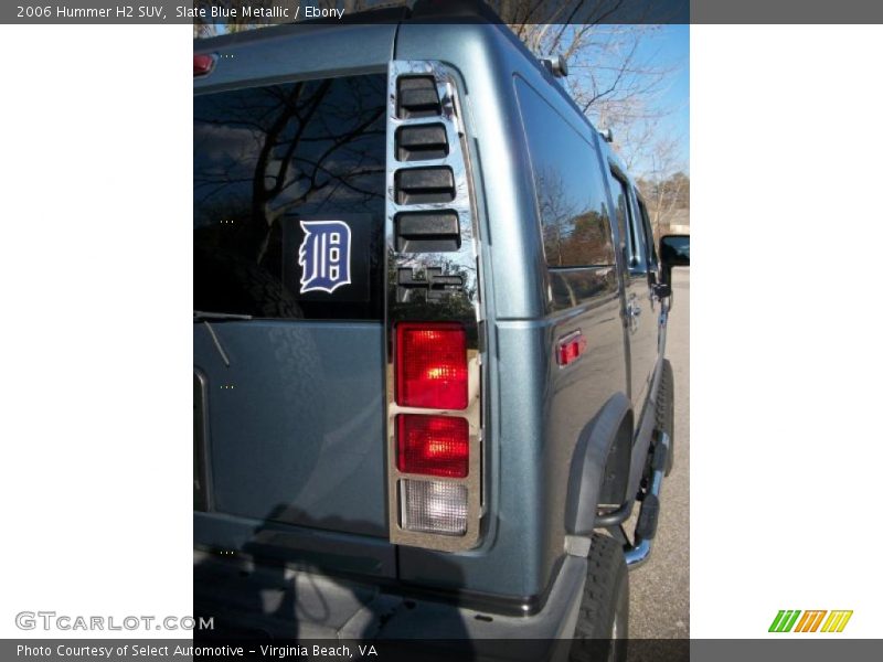 Slate Blue Metallic / Ebony 2006 Hummer H2 SUV