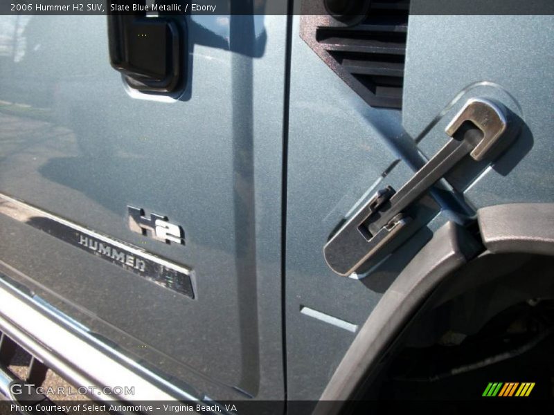 Slate Blue Metallic / Ebony 2006 Hummer H2 SUV