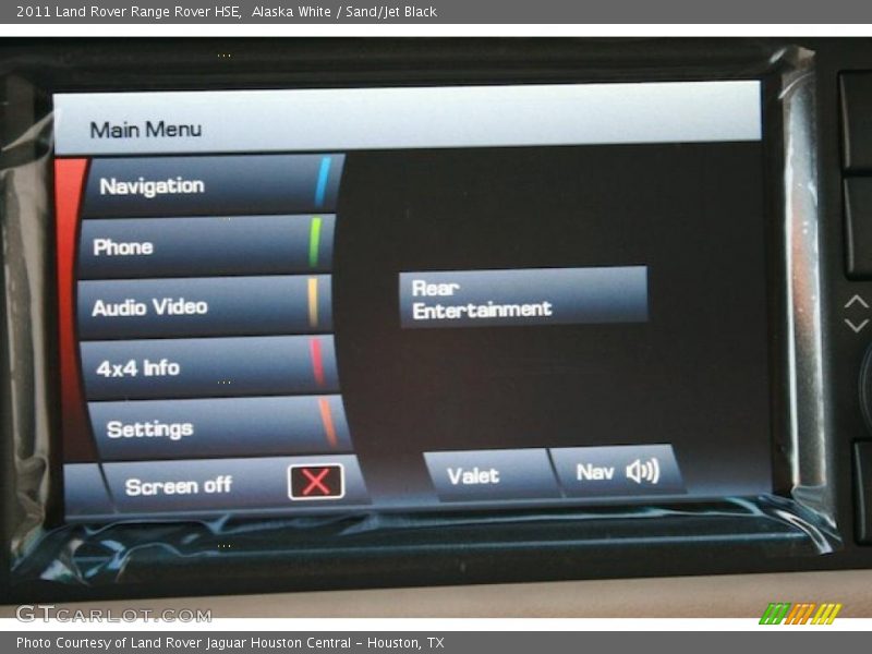 Alaska White / Sand/Jet Black 2011 Land Rover Range Rover HSE