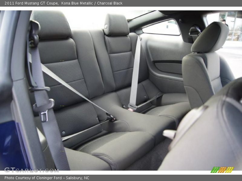 Kona Blue Metallic / Charcoal Black 2011 Ford Mustang GT Coupe