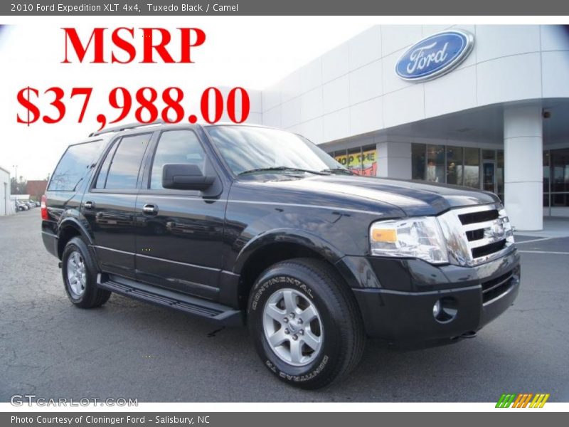 Tuxedo Black / Camel 2010 Ford Expedition XLT 4x4