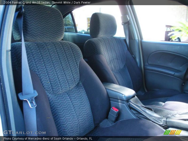 Summit White / Dark Pewter 2004 Pontiac Grand Am SE Sedan