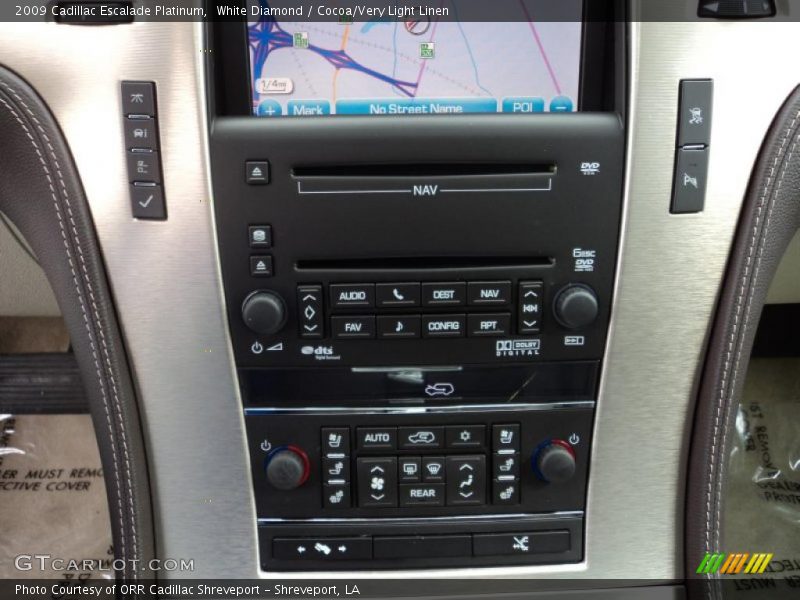 Controls of 2009 Escalade Platinum