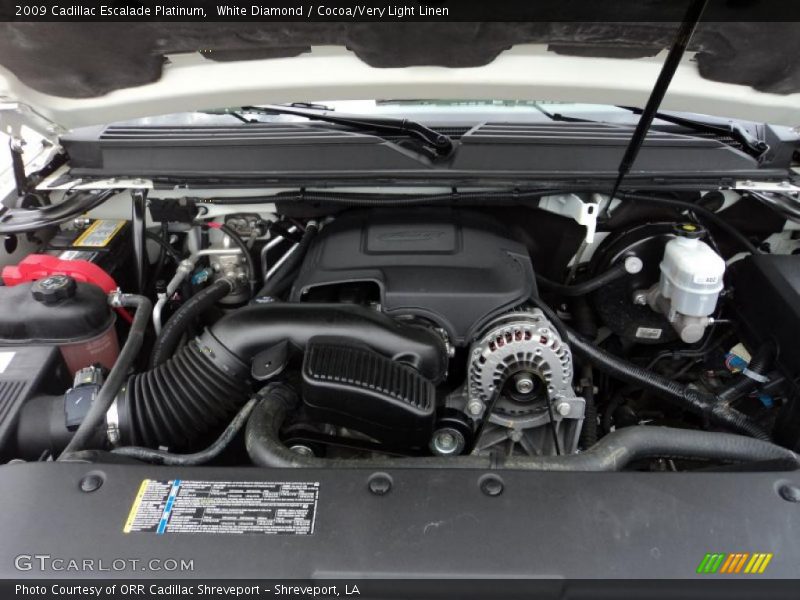  2009 Escalade Platinum Engine - 6.2 Liter OHV 16-Valve VVT Flex-Fuel V8