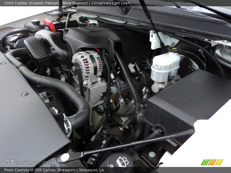  2009 Escalade Platinum Engine - 6.2 Liter OHV 16-Valve VVT Flex-Fuel V8