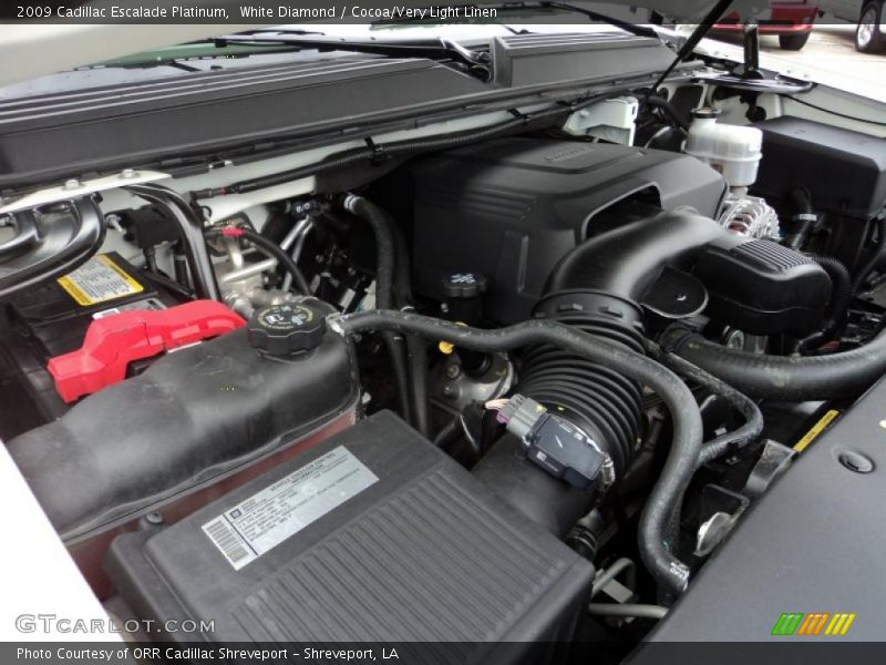  2009 Escalade Platinum Engine - 6.2 Liter OHV 16-Valve VVT Flex-Fuel V8