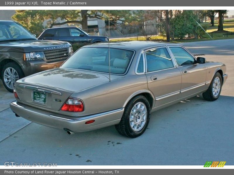 Topaz Metallic / Cashmere 1999 Jaguar XJ XJ8