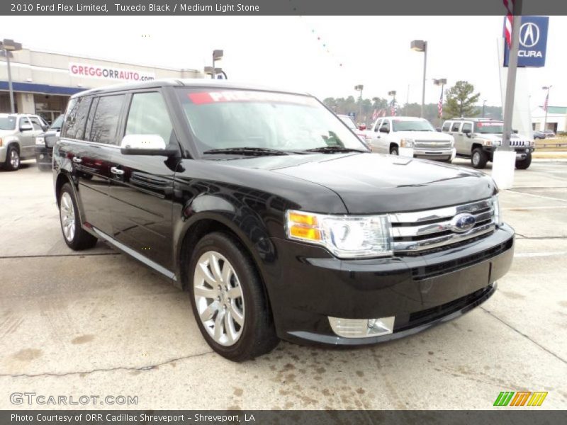 Tuxedo Black / Medium Light Stone 2010 Ford Flex Limited