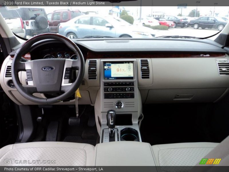 Tuxedo Black / Medium Light Stone 2010 Ford Flex Limited
