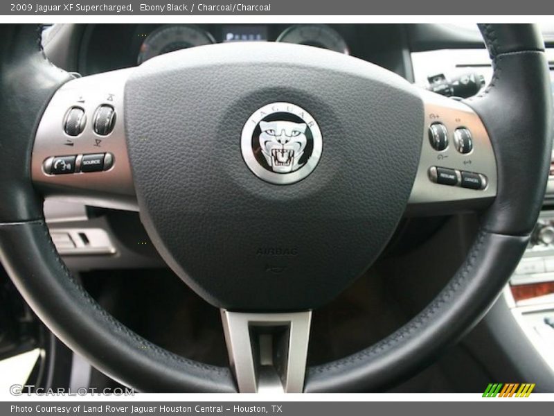 Ebony Black / Charcoal/Charcoal 2009 Jaguar XF Supercharged