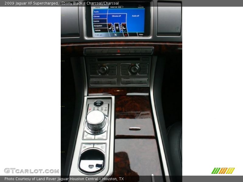 Ebony Black / Charcoal/Charcoal 2009 Jaguar XF Supercharged