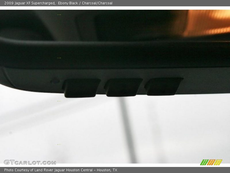 Ebony Black / Charcoal/Charcoal 2009 Jaguar XF Supercharged