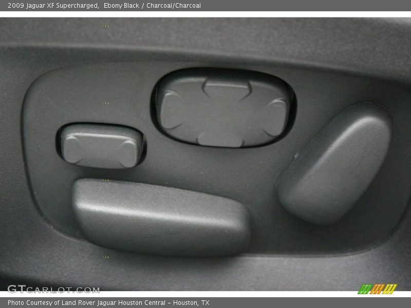 Ebony Black / Charcoal/Charcoal 2009 Jaguar XF Supercharged
