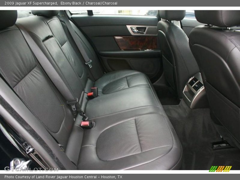 Ebony Black / Charcoal/Charcoal 2009 Jaguar XF Supercharged