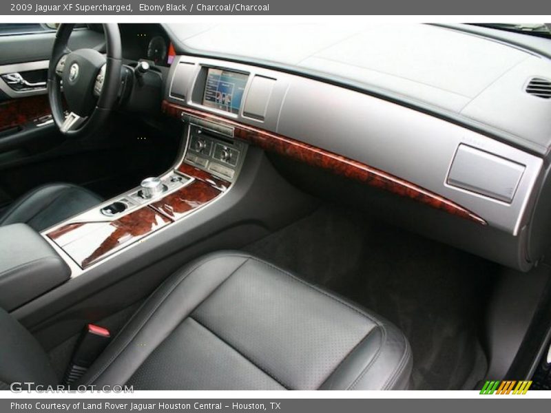 Ebony Black / Charcoal/Charcoal 2009 Jaguar XF Supercharged