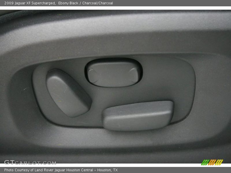 Ebony Black / Charcoal/Charcoal 2009 Jaguar XF Supercharged