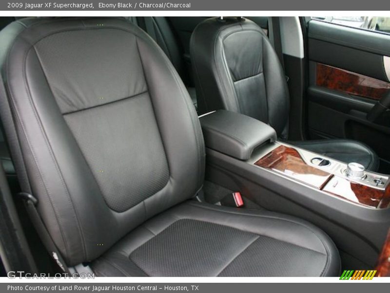 Ebony Black / Charcoal/Charcoal 2009 Jaguar XF Supercharged