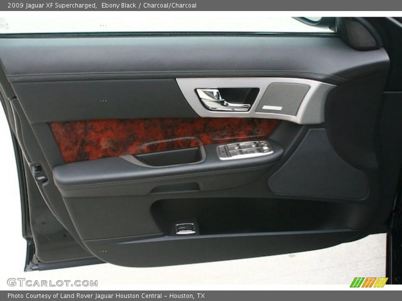 Ebony Black / Charcoal/Charcoal 2009 Jaguar XF Supercharged