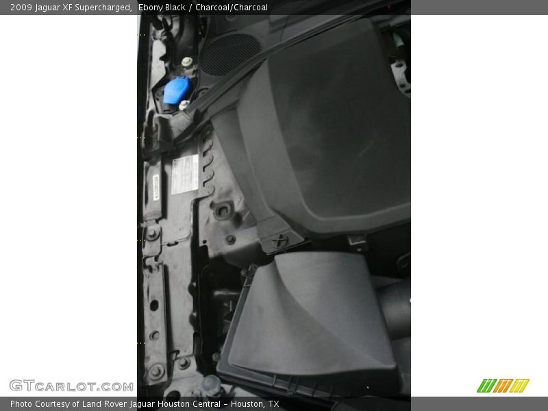 Ebony Black / Charcoal/Charcoal 2009 Jaguar XF Supercharged