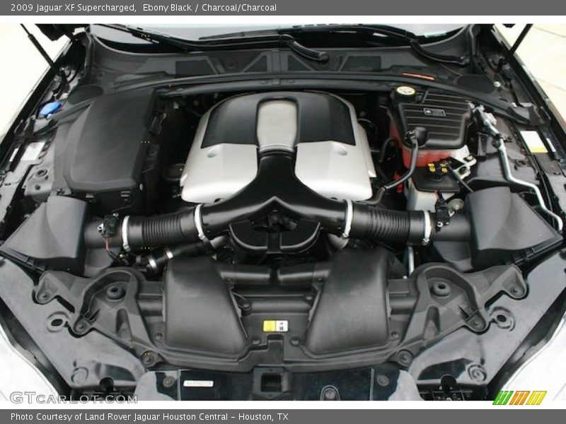 Ebony Black / Charcoal/Charcoal 2009 Jaguar XF Supercharged