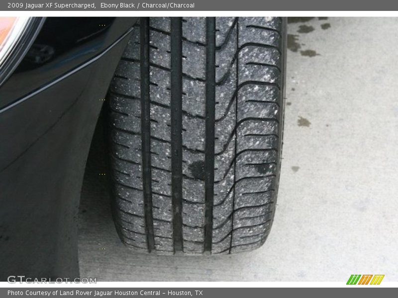 Ebony Black / Charcoal/Charcoal 2009 Jaguar XF Supercharged