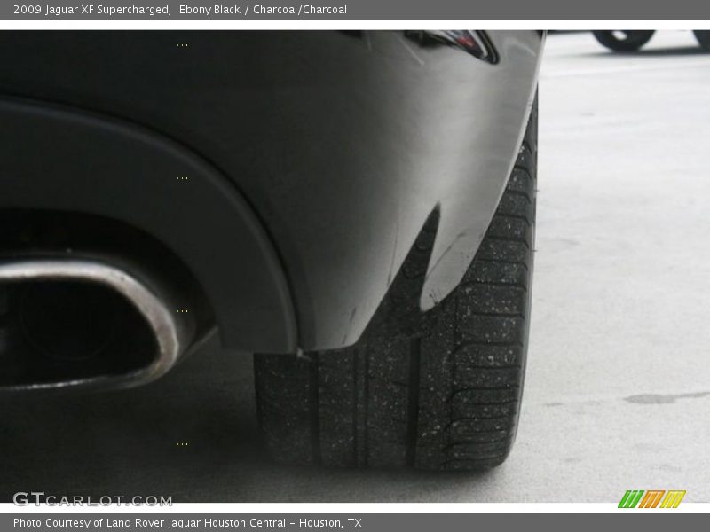 Ebony Black / Charcoal/Charcoal 2009 Jaguar XF Supercharged
