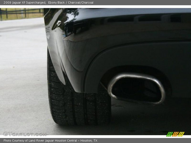 Ebony Black / Charcoal/Charcoal 2009 Jaguar XF Supercharged