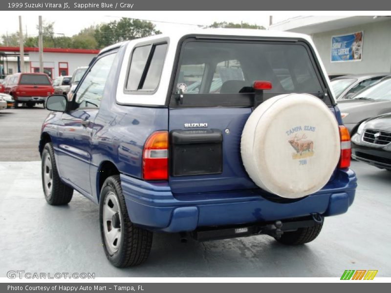 Sapphire Blue / Gray 1999 Suzuki Vitara JS