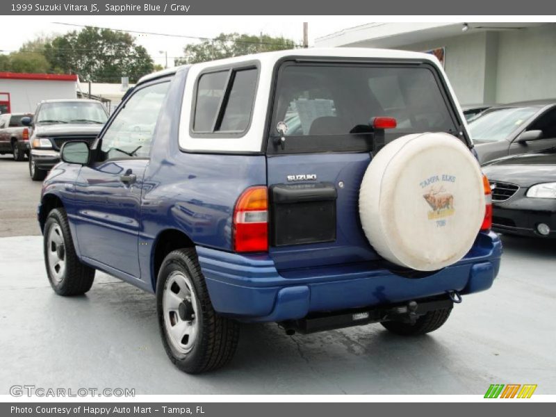 Sapphire Blue / Gray 1999 Suzuki Vitara JS