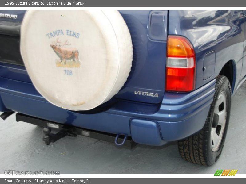 Sapphire Blue / Gray 1999 Suzuki Vitara JS