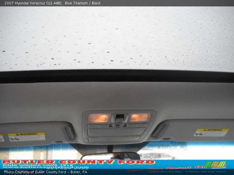 Blue Titanium / Black 2007 Hyundai Veracruz GLS AWD