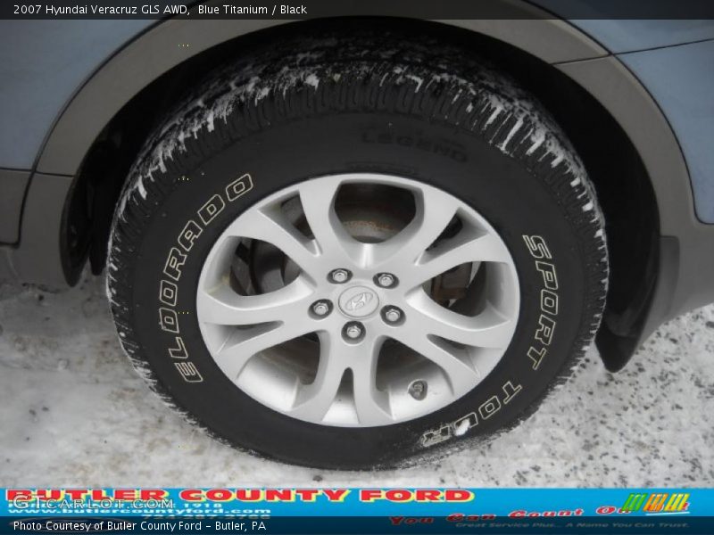 Blue Titanium / Black 2007 Hyundai Veracruz GLS AWD