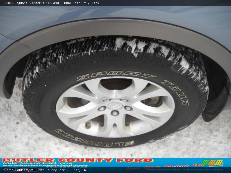 Blue Titanium / Black 2007 Hyundai Veracruz GLS AWD