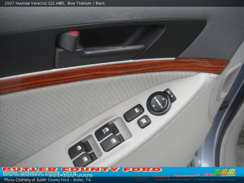 Blue Titanium / Black 2007 Hyundai Veracruz GLS AWD