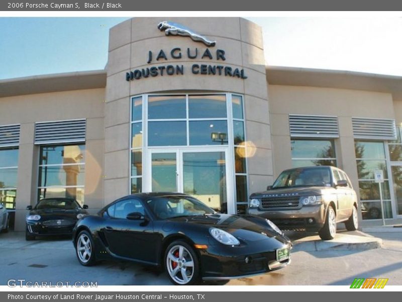 Black / Black 2006 Porsche Cayman S